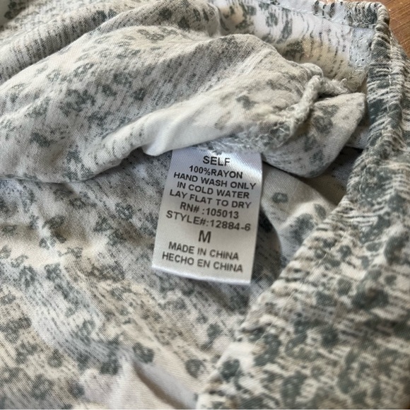 Savanna Jane Multicolor Floral Embroidered Rayon Bell Sleeve Blouse - Picture 5 of 9